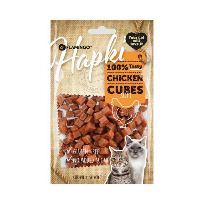 FRIANDISES HAPKI CHICKEN SNACK CHICKEN CUBES