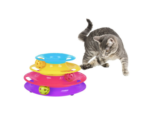 BAGERA TOUR POUR CHAT + BALLES