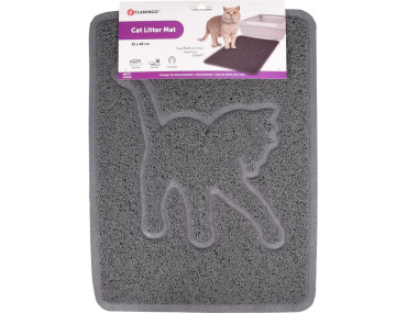 TAPIS DE LITIERE GRIS