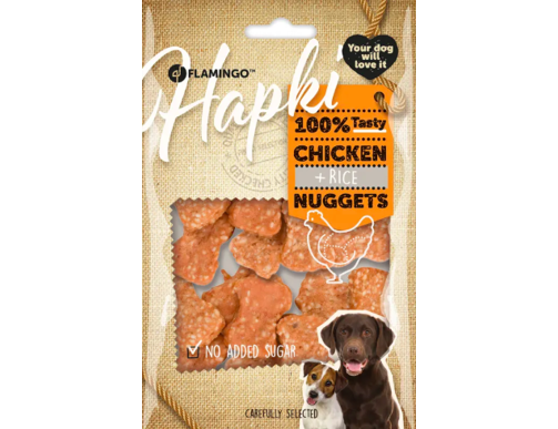 FRIANDISES HAPKI NUGGETS POULET & RIZ