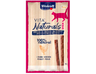 STICKS VITANATURALS POULET POUR CHAT X4