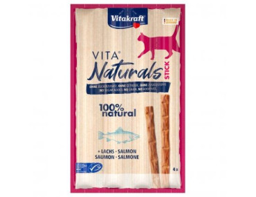 STICKS VITANATURALS SAUMON POUR CHAT X4