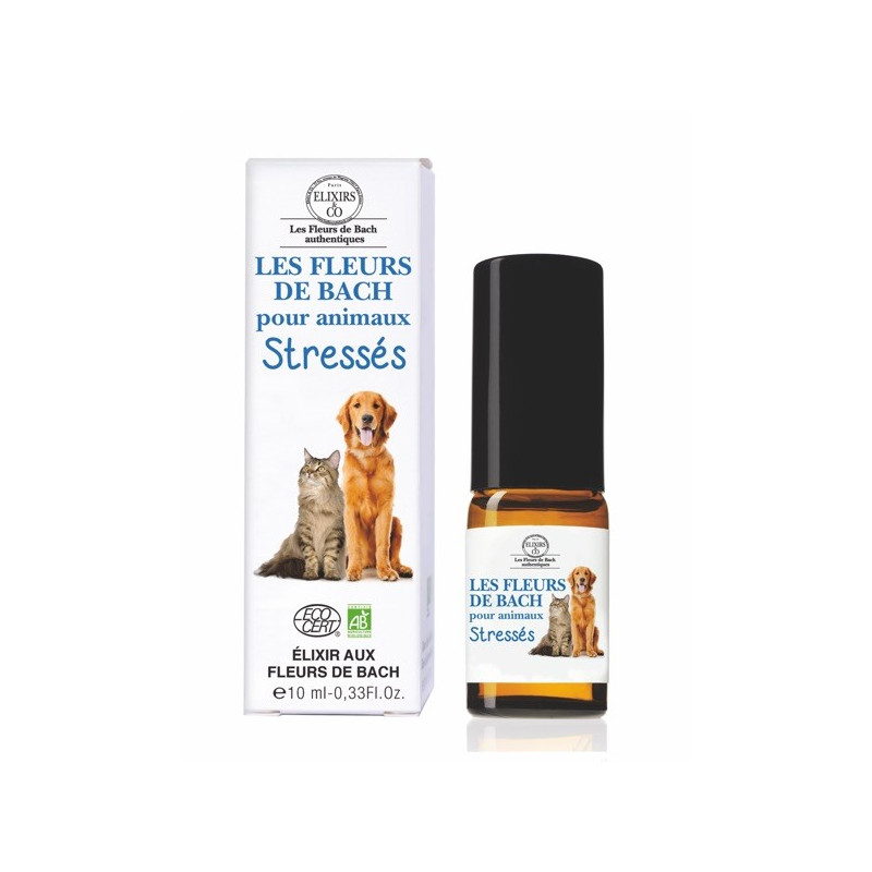 FLEURS DE BACH BIO ANIMAUX STRESSÉS