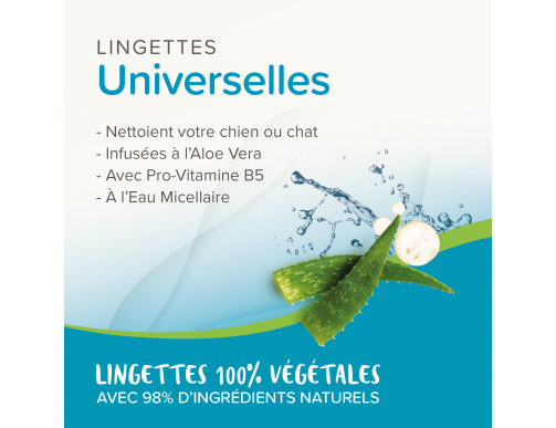 LINGETTES VEGETALES UNIVERSELLES