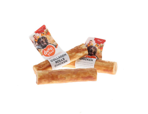 CHEW COLLAGEN ROLLS POULET LARGE