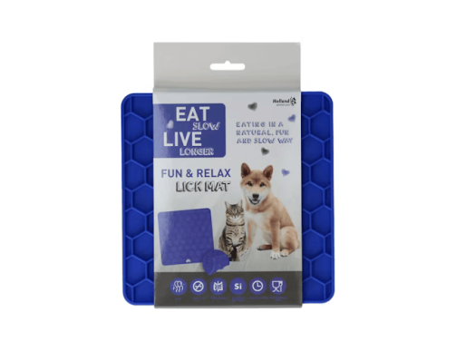 LICKPAD EAT SLOW DUO BLEU