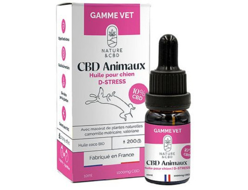 HUILE DE CBD POUR CHIEN D-STRESS 10%