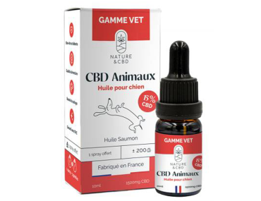 HUILE DE CBD POUR CHIEN 15%