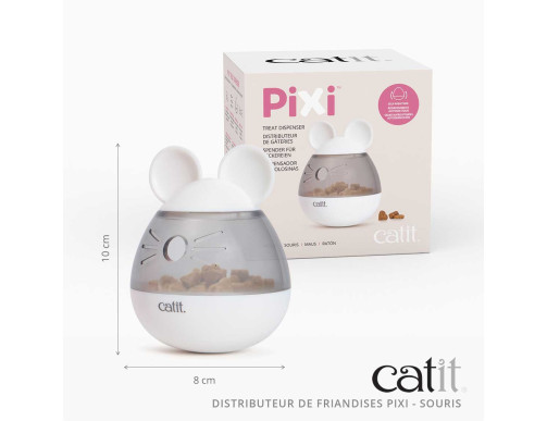 PIXI DISTRIBUTEUR FRIANDISES MOUSE BLANC