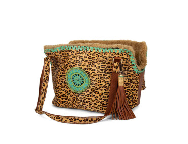 SAC DE TRANSPORT LEOPARD LILY