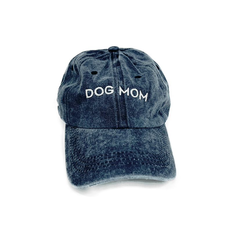 CASQUETTE DOG MOM BLEU MARINE