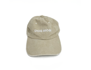 casquette dog mom beige