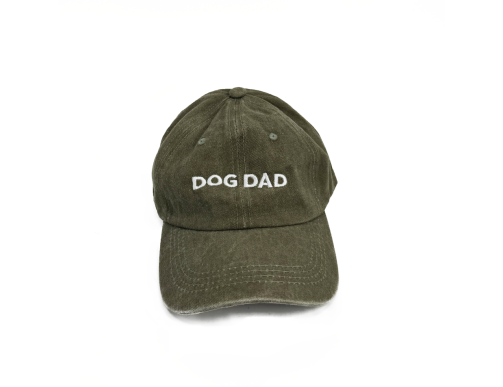 casquette dog dad vert kaki