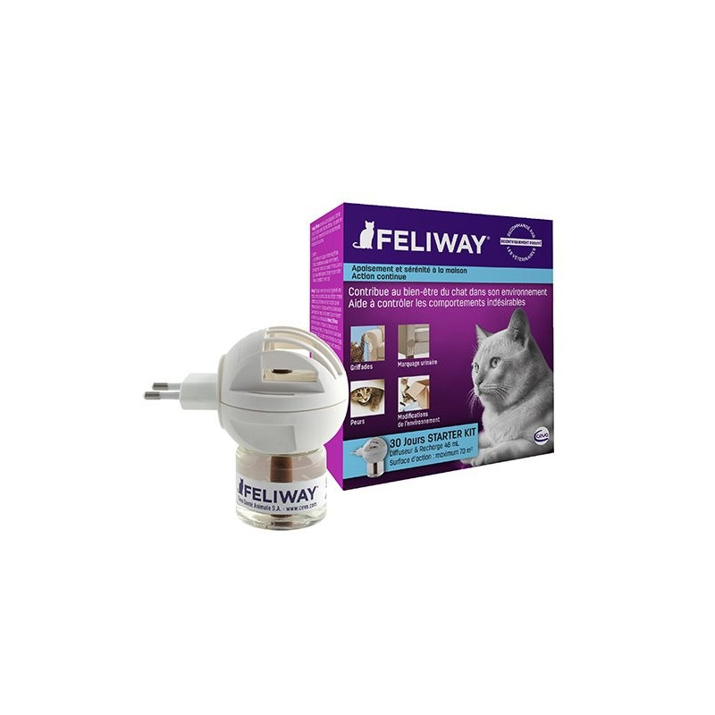 FELIWAY DIFFUSEUR + RECHARGE 1 MOIS FELIWAY DIFFUSEUR + RECHARGE 1 MOIS