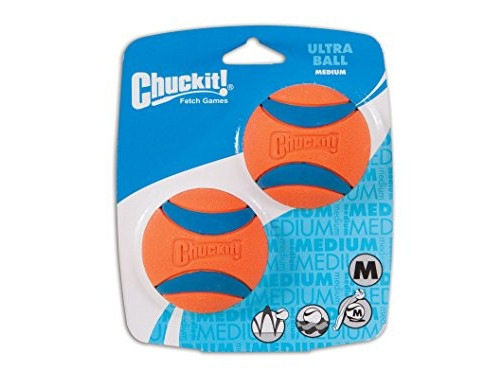 CHUCKIT ULTRA BALLE MEDIUM X2