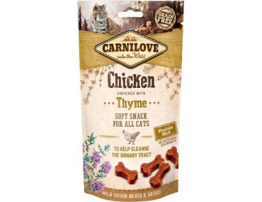 FRIANDISES SEMI-HUMIDES CARNILOVE POUR CHAT AU POULET