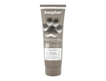 SHAMPOOING BEAPHAR PELAGE BLANC