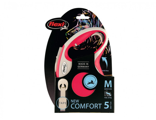 FLEXI CONFORT SANGLE M ROUGE 5M