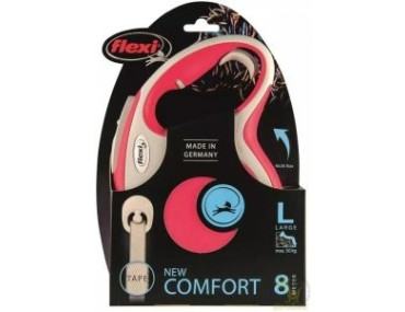 FLEXI CONFORT SANGLE L ROUGE 8M